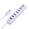 CHIPAL usb-хаб Combo 3 порта USB 2,0 Hub Высокоскоростной разветвитель Multi USB Combo 2 в 1 SD / TF кардридер для ПК ноутбука компьютера ► Фото 3/6