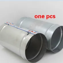 50-250 мм обратный клапан из нержавеющей стали оцинкованная воздушная Демпферная заслонка задний клапан демпфера для кухни общественного дымохода вытяжка