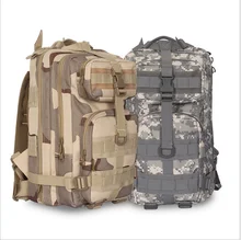 Grande de Alta Calidad A Prueba de agua Hombres 3 P Mochila Táctica Militar Airsoft Desplazamiento Diario Al Aire Libre Grande de Camping Senderismo Mochila Escolar