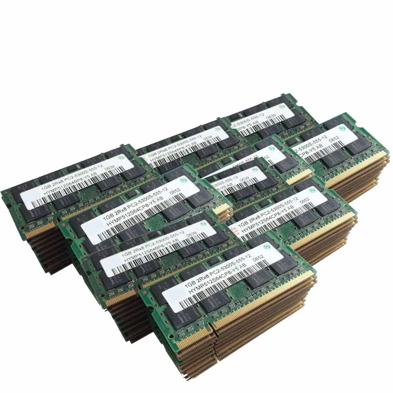 

New 100X1GB PC2-5300 DDR2-667  667Mhz 240pin DIMM Laptop Memory pc5300 667MHZ DDR2 Low Density RAM Free shipping