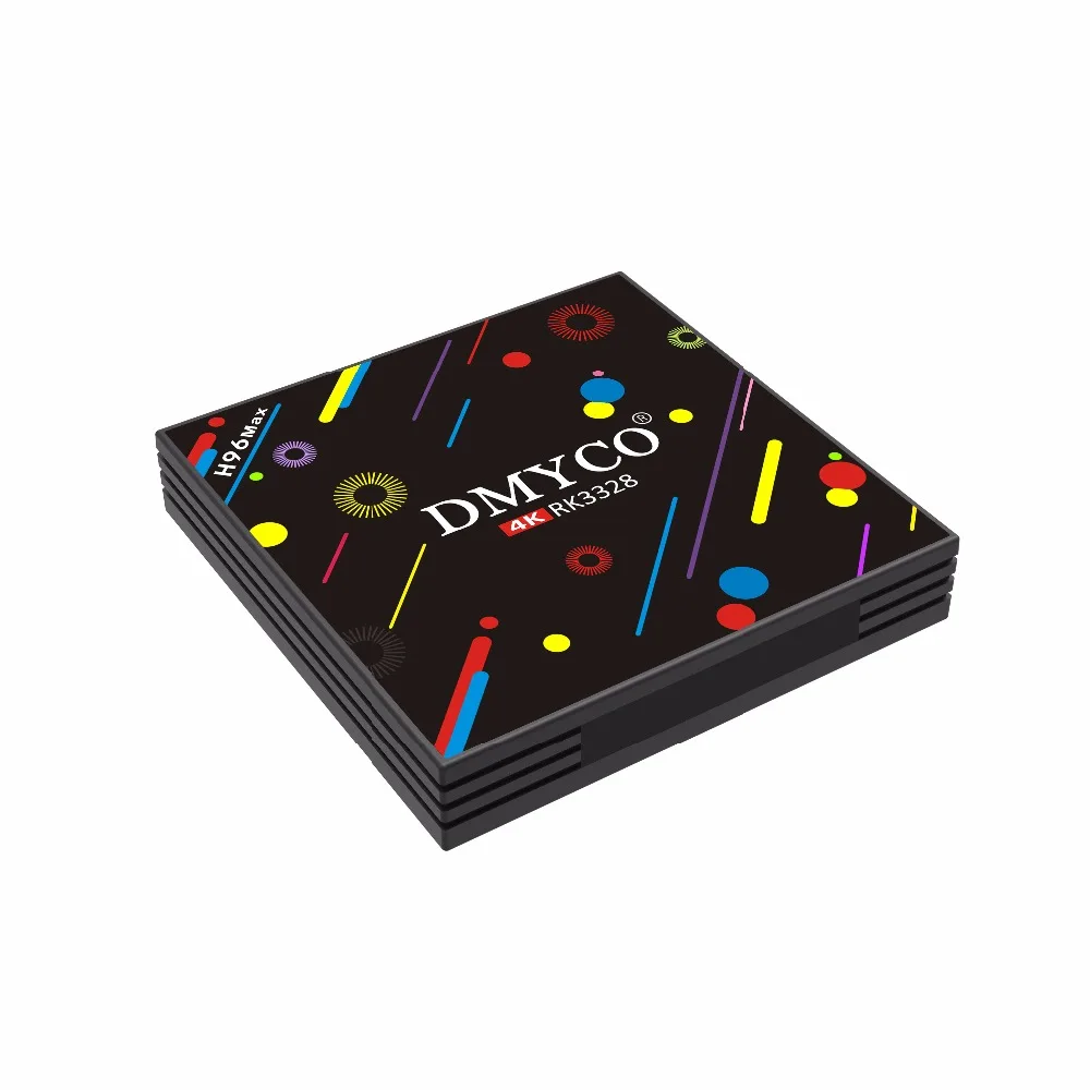 H96 MAX H2 Android 7 1 Smart ТВ коробка 4 GB 64 RK3328 ядра K VP9 HDR10 USB3.0 Wi Fi Bluetooth 0 медиаплеер PK X96