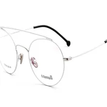 MONGOTEN чистый титан мода унисекс полный обод Сверхлегкий оправа для очков золото серебро антибликовые очки для чтения