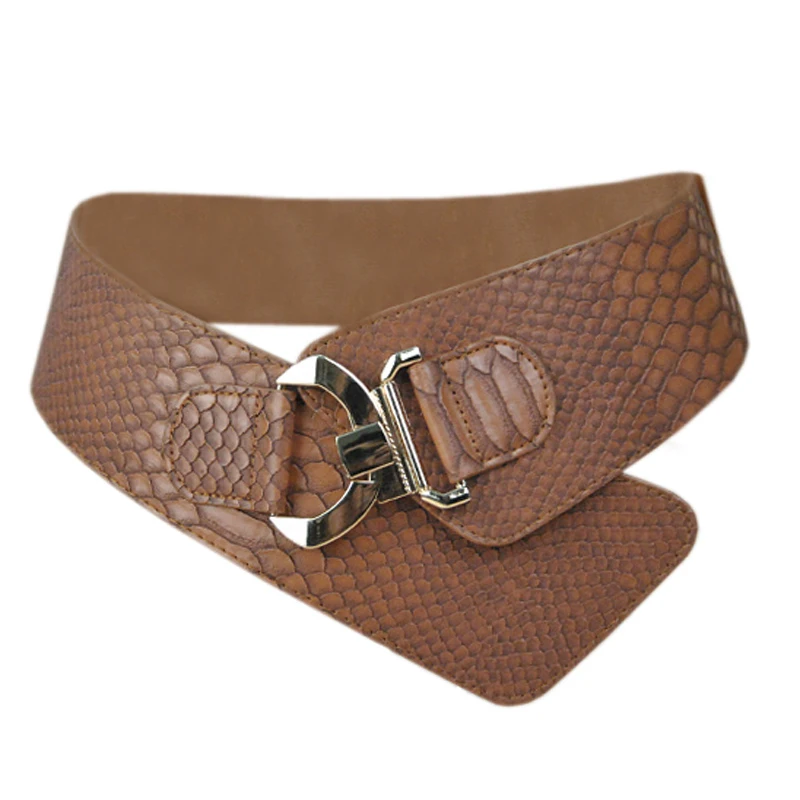 snakeskin belt womens