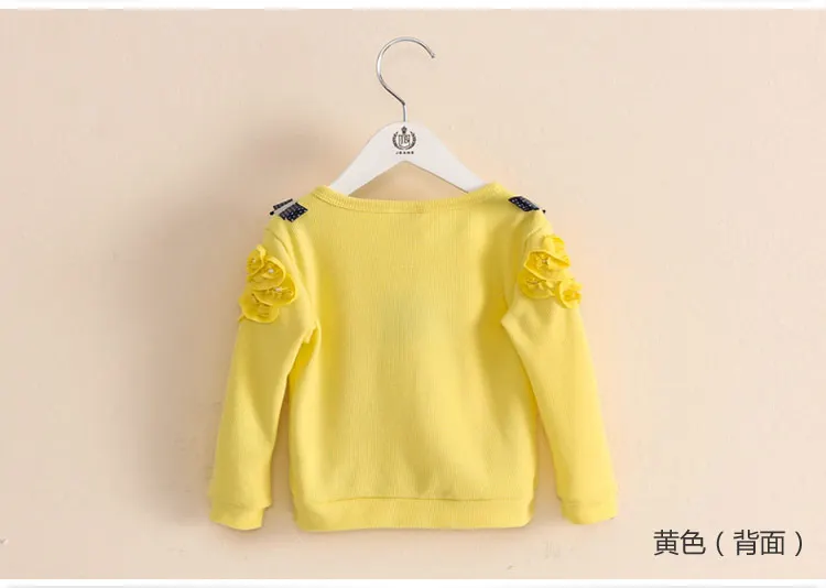 2018 Spring Autumn Fashion Cute Princess Elegant Child Baby Kids Girl Pure Solid Colour O Neck Lace Long Sleeve Cardigan Top (18)