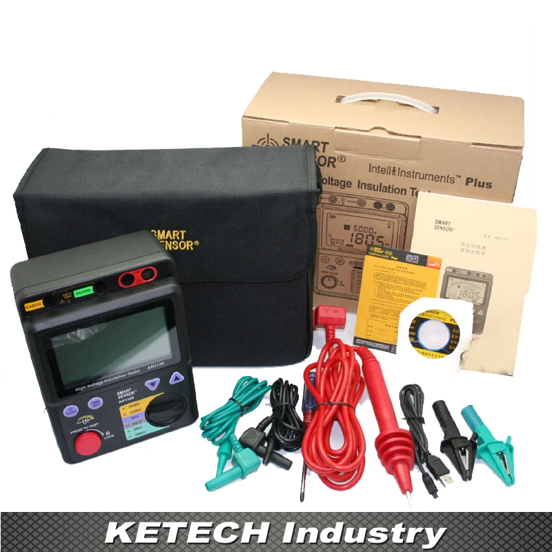 AR3126 High Voltage Digital Insulation Resistance Testerin Resistance Meters from Tools on