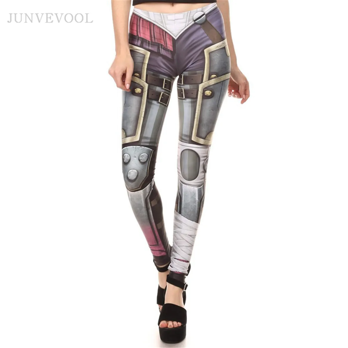 Smart Robot Leggings 3D Printed Hot Sale Pant Elastic Gothic Rock Pencil Trousers Capris Fitness Bodybuilding Exercise Legging