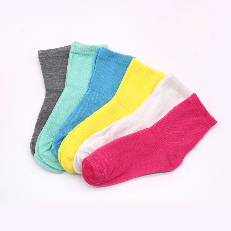 3Pair=6Pcs Casual Women Socks Funny Cute Candy Color Cotton Ankle Socks Women Girls Summer Fashion Low Cut Short Socks