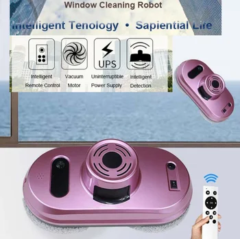 

Remote control magnetic window cleaner robot for inside and outdoor high tall window, intelligent window cleaning robot