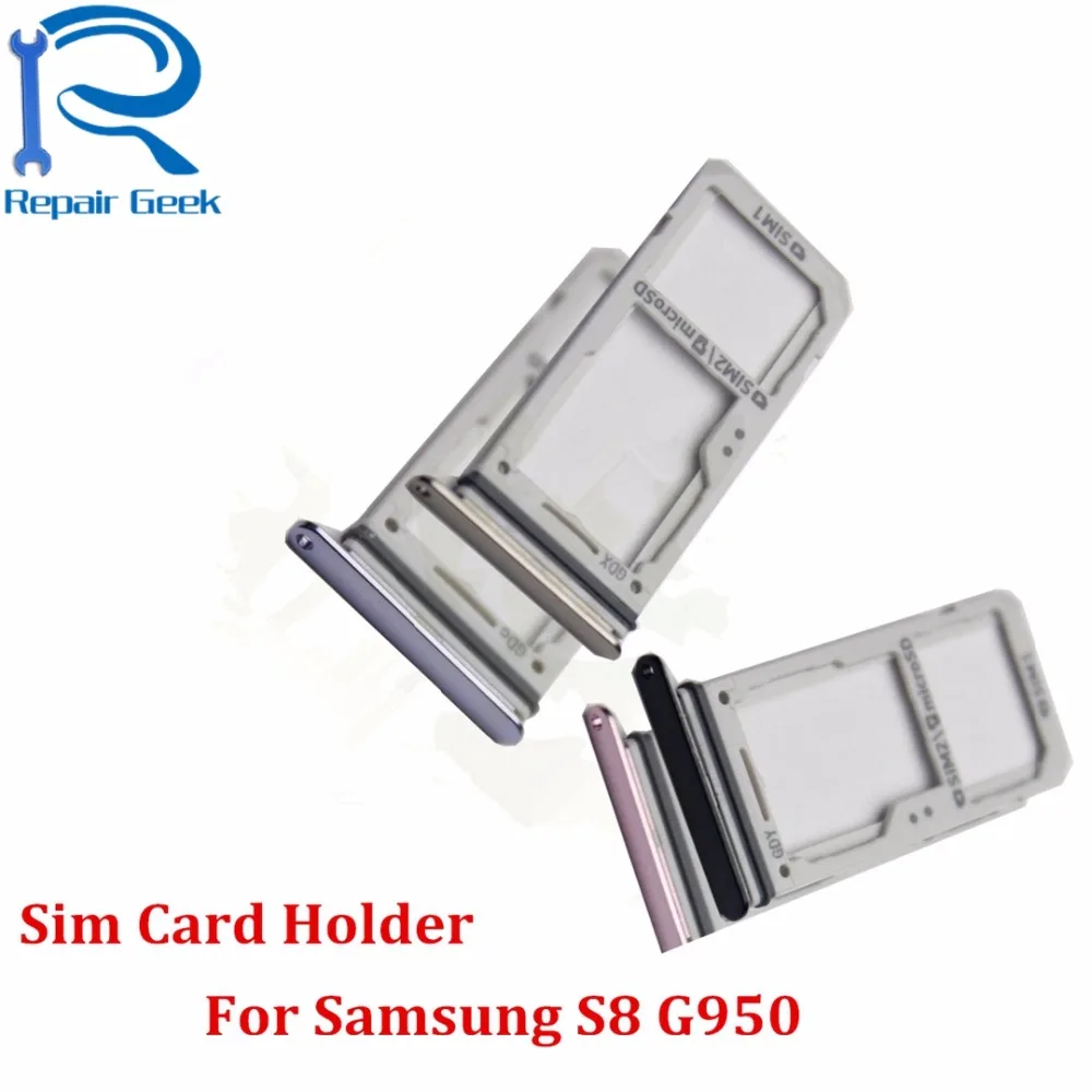 Держатель для двух SIM-карт 1 шт. Samsung Galaxy S8 G950 | Мобильные телефоны и аксессуары