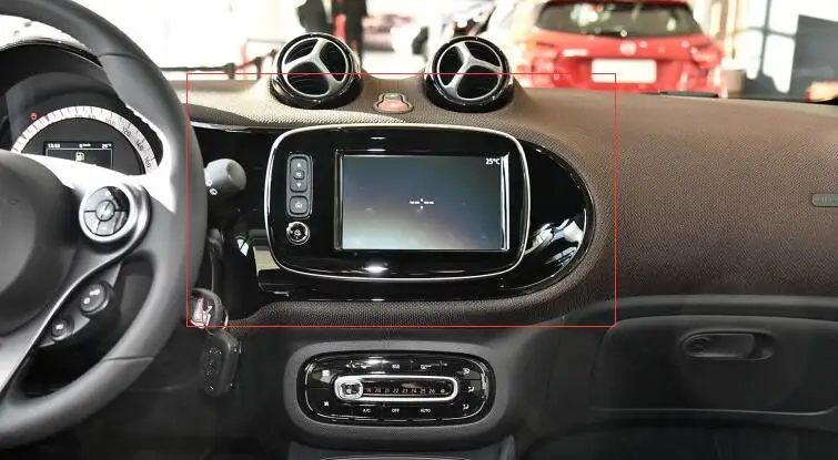 Discount MEKEDE Picture in picture function Octa core Android 8.0 Car tape recorder GPS DVD Player For Mercedes Benz SMART 2015 2016 7