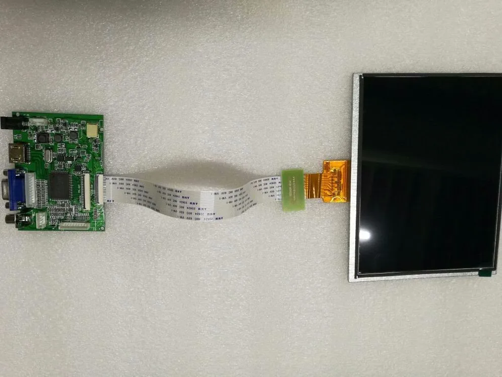 E& M 8 дюймов 1024*768 ips ЖК-модуль экран Комплект монитор набор для Raspberry Pi Авто заднего хода Дисплей HDMI VGA AV