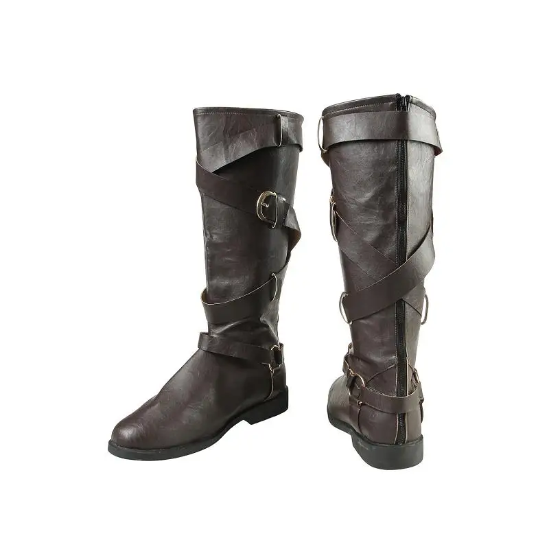 Игра Devil May Cry 5 костюм DMC5 Данте обувь для костюмированной вечеринки кожа взрослых мужчин Хэллоуин Карнавал обувь класса люкс индивидуальный заказ
