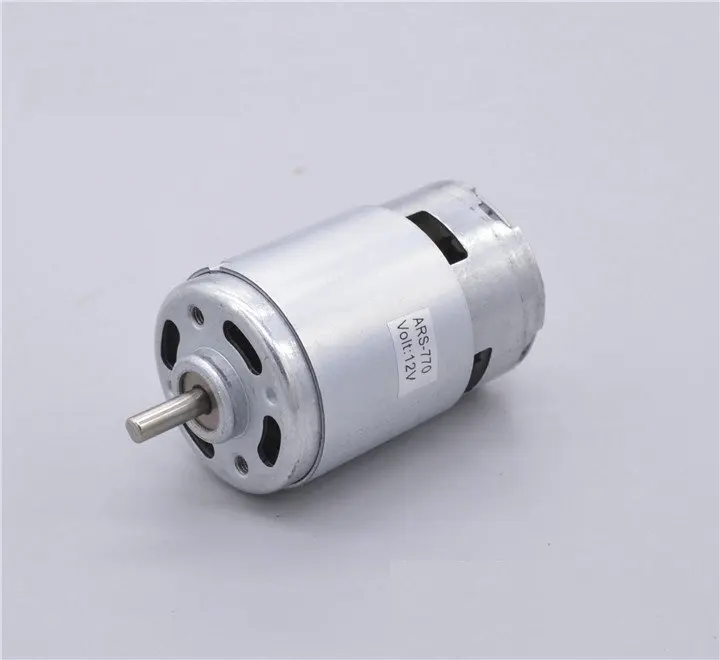 DC12V 24V RS770 9300 14400 RPM mute miniature DC permanent motor