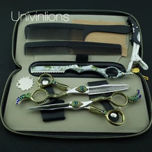 Univinlions " Мастер японская Парикмахерская ножницы японские ножницы для волос филировочные ножницы лучший парикмахерский салон coiffure