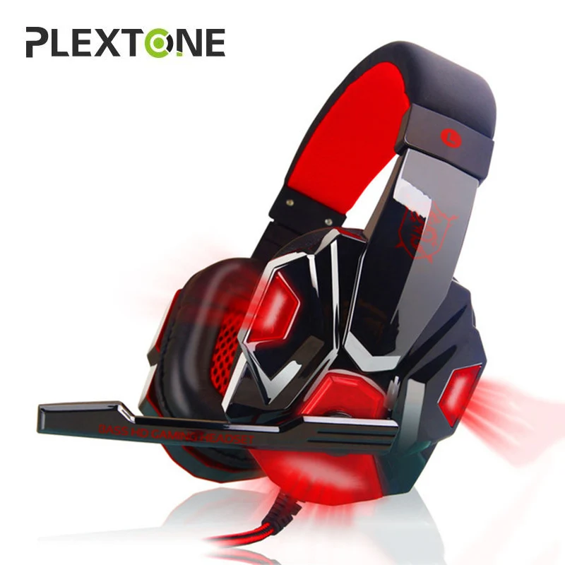 

PC780 Stereo Gaming Headset Game Headphone helmet 3.5mm Wired with Mic Volume Control for Xbox One PS4 Laptop PC Gaming
