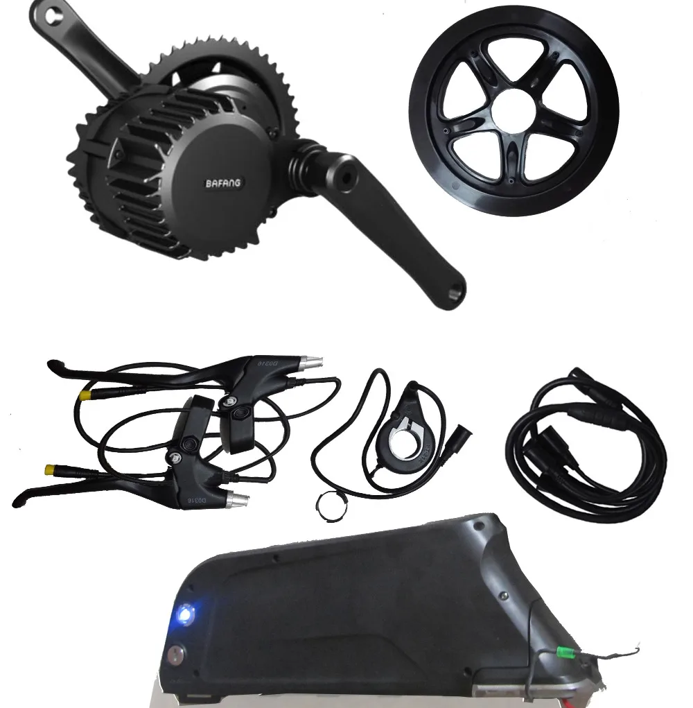 EU Tax Free! Bafang/8motFun BBS02 750W Ebike Kits 48v 750w Bafang