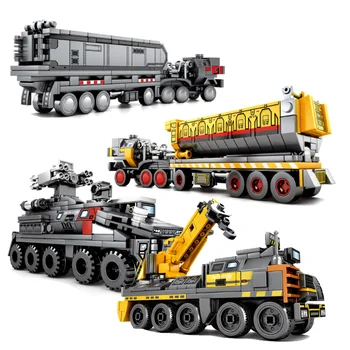 

Military Tank WW2 World War 2 Armored SWAT Army Truck Building Blocks Compatible City Technic Bricks Children Toys Birthday Gift