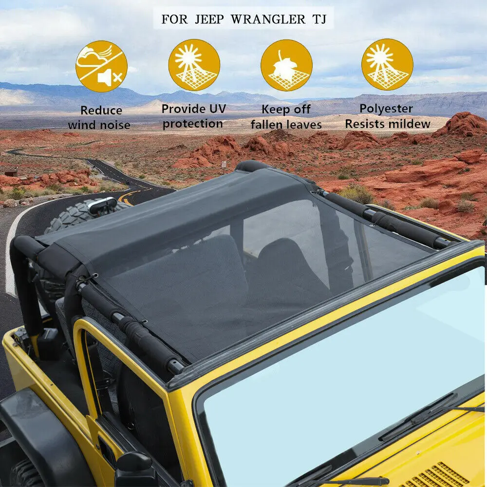 Солнцезащитный козырек для Jeep Wrangler TJ 1997 2006|Навесы и укрытия| |