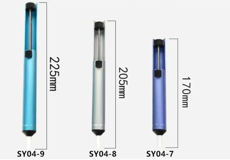 Высокое качество алюминиевый сплав SY04-7-8-9 ручной демонтажный насос всасывающий оловянный пистолет паяльник студенческий эксперимент