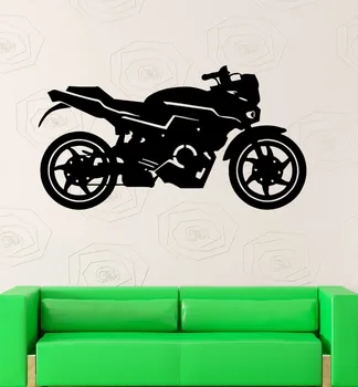 

Wall Decal Motorcycle Racing Sport Boys Kids Room Vinyl Stickers