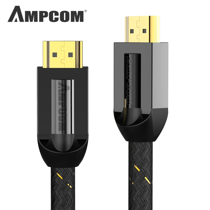 

HDMI Cable HDMI 2.0a 2.0b, AMPCOM Pro Gaming 4K HDMI to HDMI 2.0 Cable Support 3D Ethernet HDR 4:4:4 for HDTV PS4 PS3