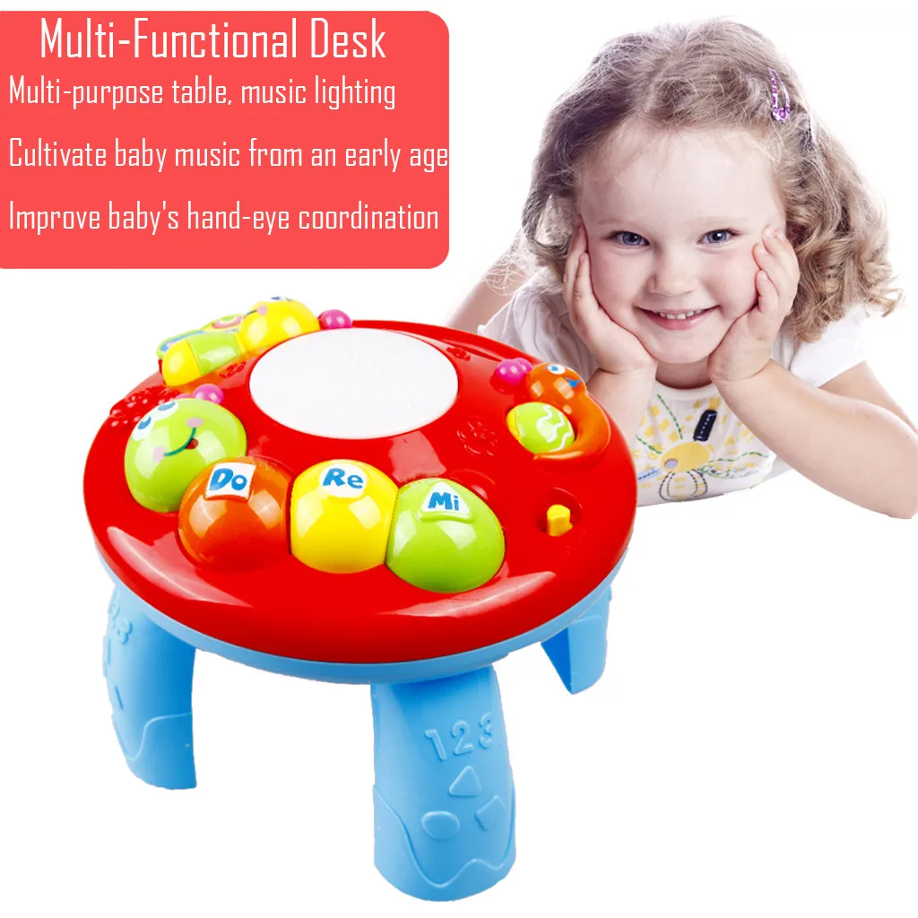 

MUQGEW 2019 fashion Music Study Table Baby Toys - Children's Electronic Education Toys educational toys juguetes speelgoed
