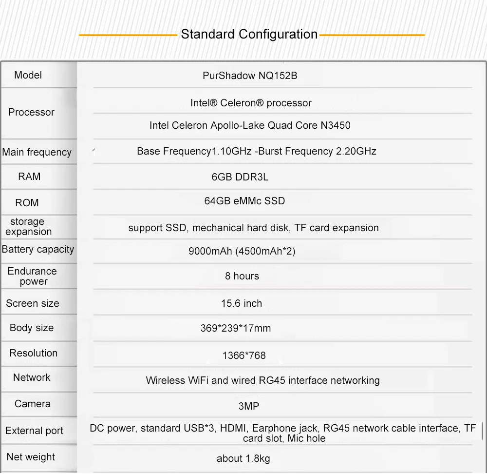 Ноутбук 15,6 дюймов Windows 10 ультрабук Игровые ноутбуки Intel Core Celeron N3450 ноутбук компьютер с 6 ГБ оперативной памяти 64 ГБ 128 Гб SSD rom