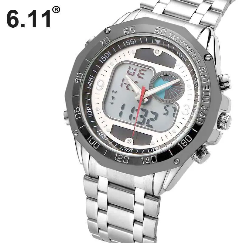 Comprar Reloj de pulsera Digital LED con diseño Solar, relojes de pulsera para hombre, relojes de vestir militares deportivos de moda a prueba de agua de 30M para hombre