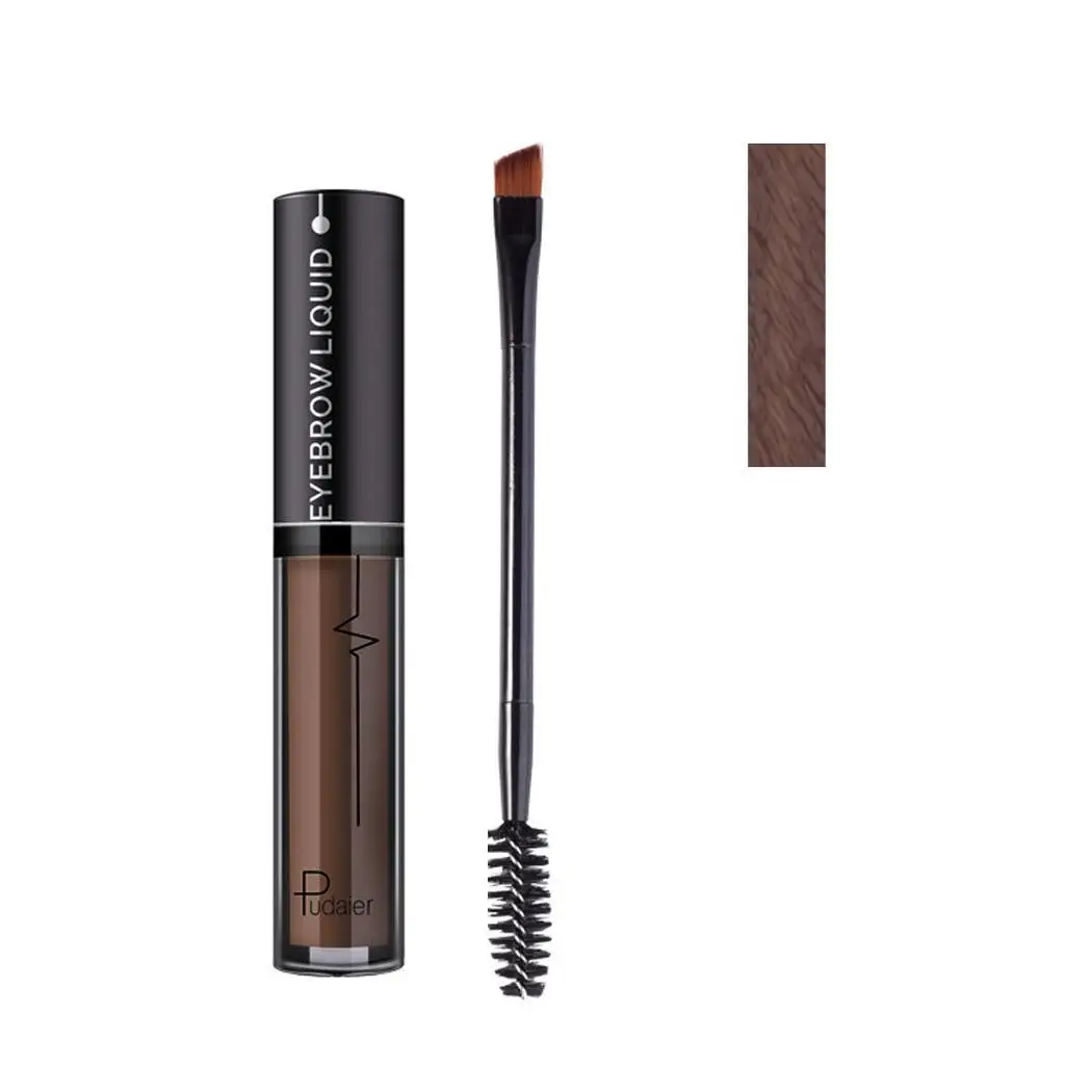 

gel Eyebrow Gel No Waterproof eyebrow Tattoo Makeup Fashion Waterproof 4 Fade Liquid tattoo Women waterproof 5ml Brush liquid