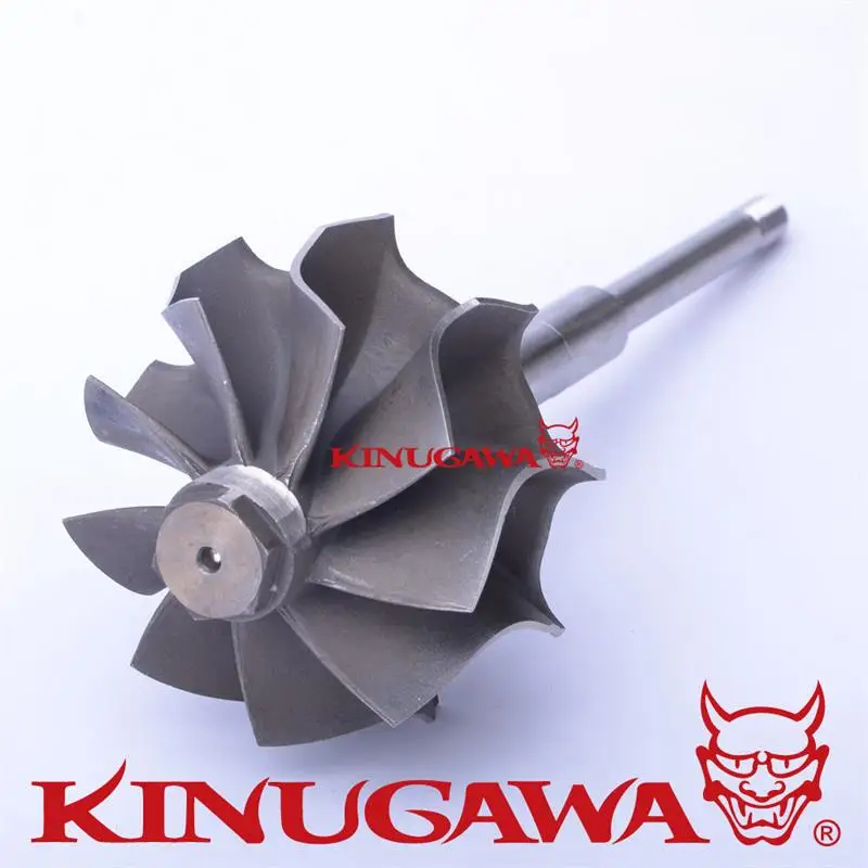 

Kinugawa Turbo Turbine Wheel for Garrett T25 435922-0016 Trim 75 Journal Bearing w/ 9 Blades