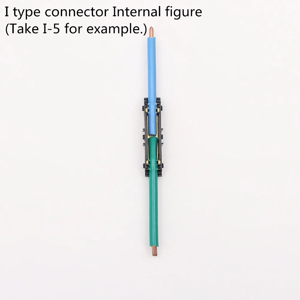 JOWX I-4 10 шт. 14~ 13AWG 2,5 sqmm прямое соединение в линии 1 способ кабель провода проводники Терминалы Разъем быстрого сращивания обжимной
