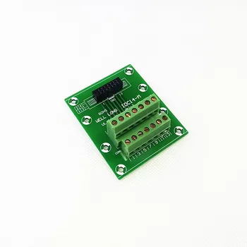 

IDC14 2x7 Pins 2.54mm Female Header Breakout Board, Terminal Block, Connector.