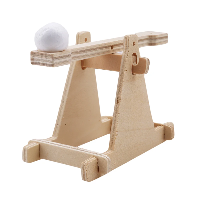 Buy DIY Assembly Wooden Trebuchet Catapult Vehicle