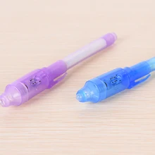 13,3 см stealth light pen Magic 2 в 1 креативный ультрафиолетовый свет комбинированный рисунок ручка с невидимыми чернилами школьные канцелярские принадлежности
