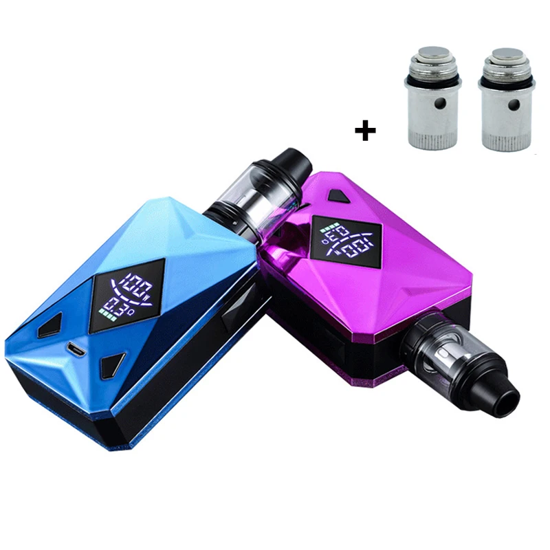 Günstige 100W Vape Kit M6 100W Box Mod mit 2600mah Batterie 4,0 ml tank Verdampfer Vape Stift Elektronische zigarette vaper Kit