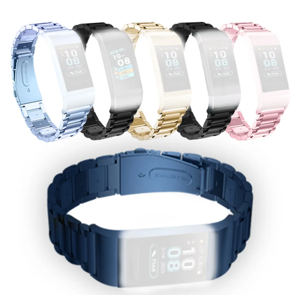 Смарт-часы Smartband Ремешок Универсальный металлический браслет сменный ремешок для huawei 3/3PRO Смарт-часы браслет ремешок