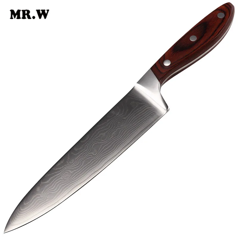 2016 New Arrival Brand Top Quality Damascus Knife 8 inch Chef Knife