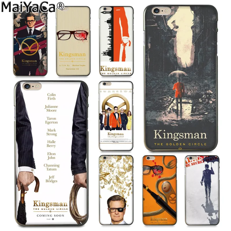 

MaiYaCa Kingsman The Golden Circle Amazing new arrival phone case cover for iphone 11 pro 8 7 66S Plus X 5S SE XS XR XS MAX
