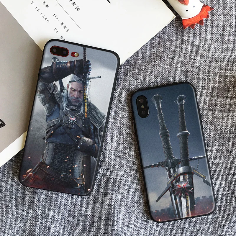

The Witcher 3 Wild Hunt Games Free Hang Rope Tpu Soft Silicone Phone Case Cover Shell Bag For Apple iPhone 5 SE 5S 6 6S 7 PLUS