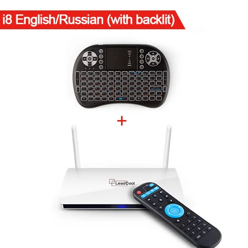 Leadcool i8TR Leadcool Android 7,1 tv Box 1+ 8G RK3229 четырехъядерный 100M Поддержка LAN 4k H.265 декодер 2,4G wifi медиаплеер Leadcool Android 7,1 - Цвет: Leadcool i8TR