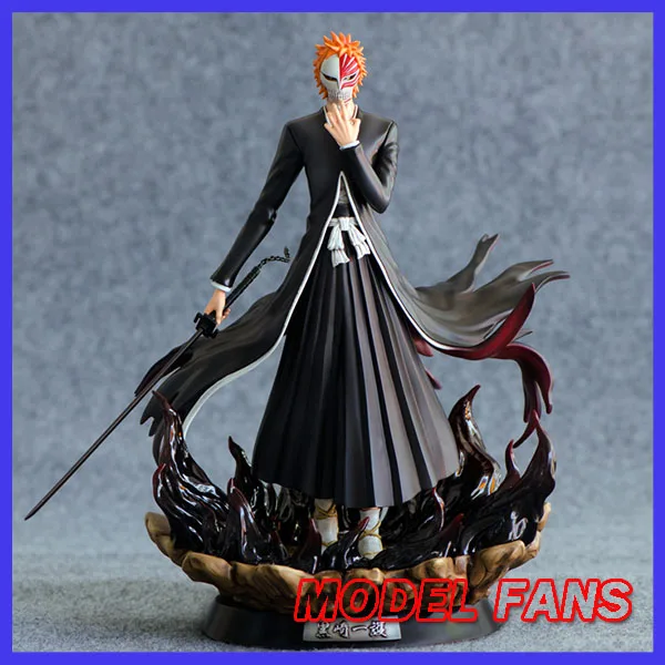 Модельные вентиляторы в наличии отбеливатель высотой 28 см фигурка Kurosaki ichigo GK из