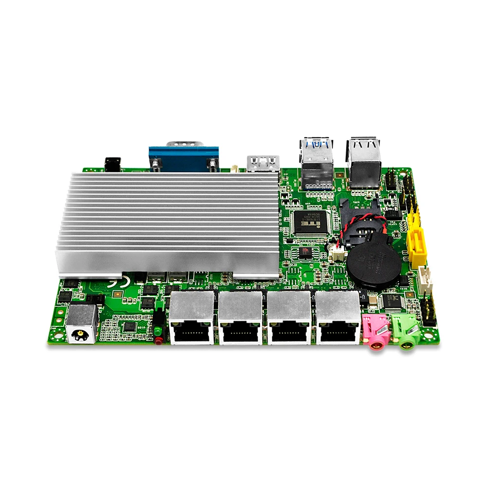 X86 безвентиляторный Intel Mini Pc I5 Win 10 Linux брандмауэр 4 Lan 5th промышленный настольный