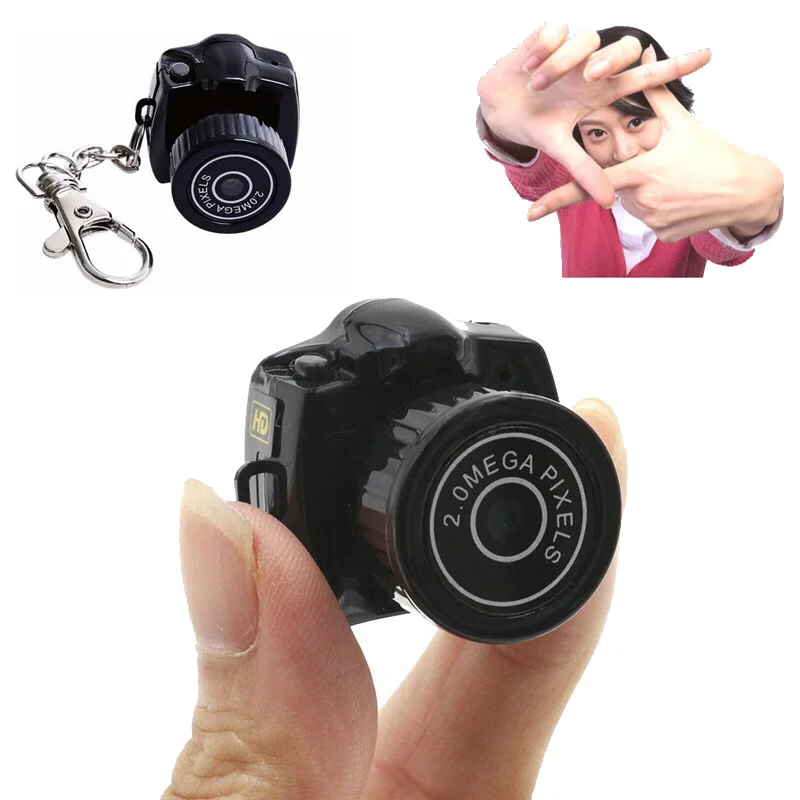 

Tiny Mini Camera HD Video Audio Recorder Webcam Y2000 Camcorder Small DV DVR Security Camera Secret Sport Micro Cam with Mic