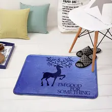 50x80 см мягкие Nordic серии Лось с принтом оленя журнальный столик номер спальни, живущих в помещении спальня ковер анти-тапочки коврик для ванной