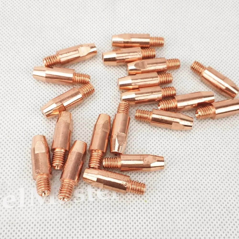 20pcs 24KD Contact Tip CuCrZr MIG Torch/Gun Consumables 0.8/1.0/1.2mm Welding Tips for Euro Style MIG MAG Welding Torch 20pcs 24KD Contact Tip CuCrZr MIG Torch/Gun Consumables 0.8/1.0/1.2mm Welding Tips for Euro Style MIG MAG Welding Torch