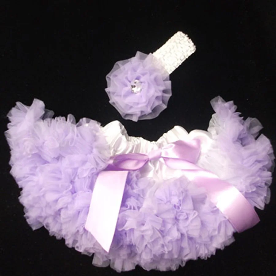 Butu одежда для малышей крещение новорожденного petti юбка повязка на голову цветные балетные пачки наборы детские фото реквизит - Цвет: Лаванда