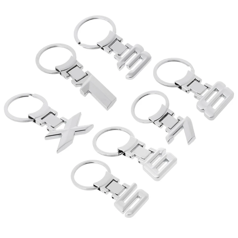 

2019 New Metal Auto Car Logo Key Ring Key Chain Car Styling For BMW X X1 X3 X5 E3 E5 Z4