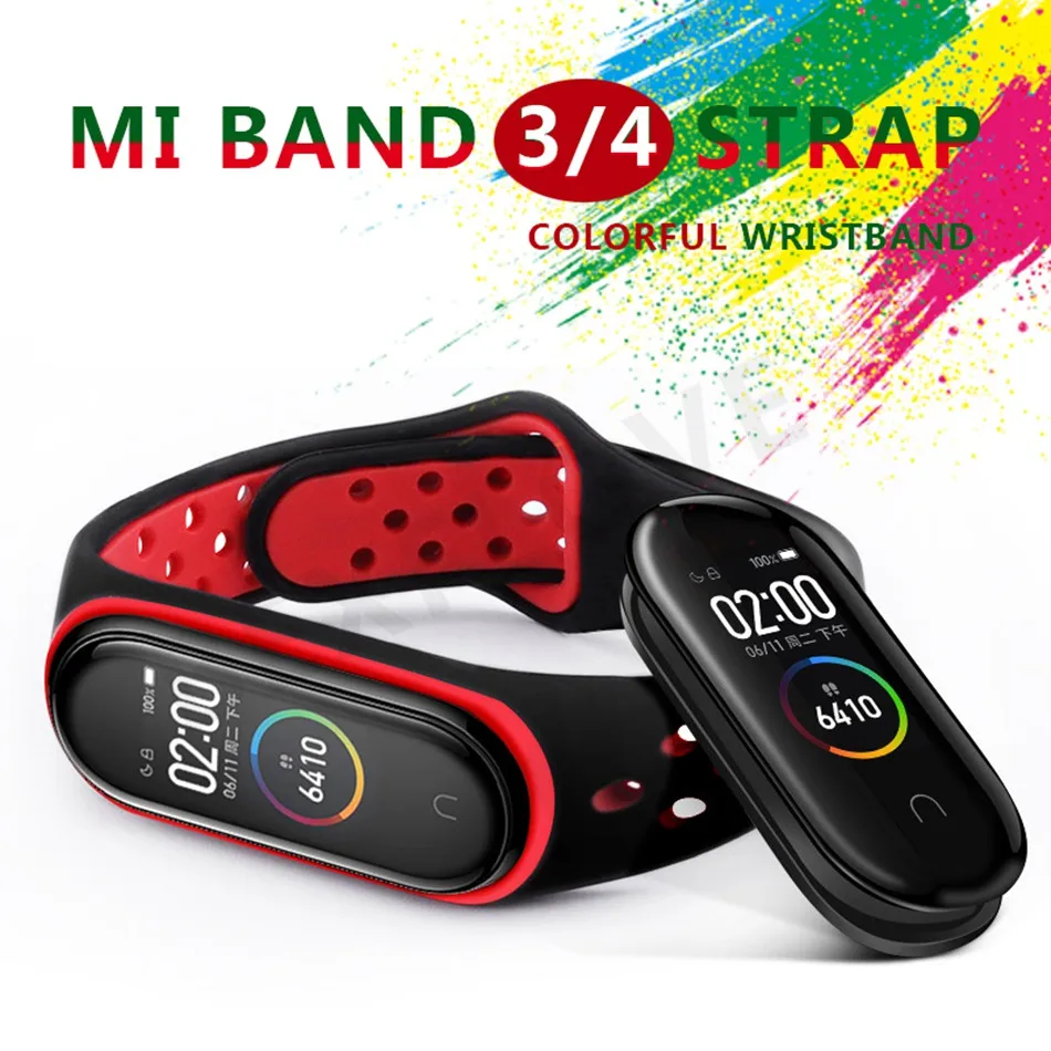 Clear mi Band 4 3 ремешок на запястье для Xiaomi mi Band 3 4 Браслет Силиконовый mi band 3 4 NFC аксессуары Smart mi Band 4 Correa