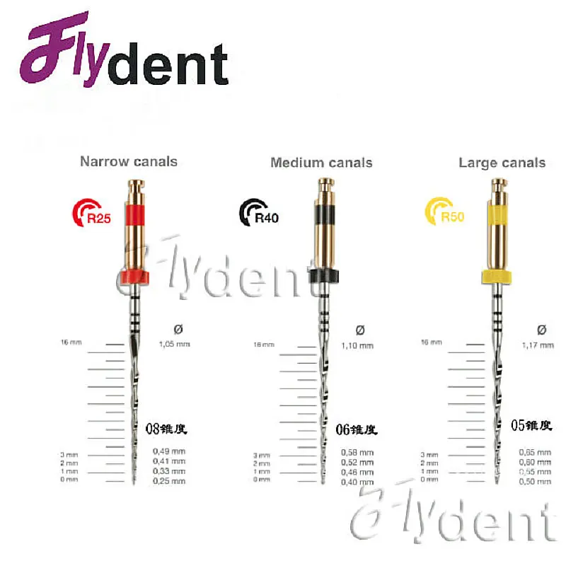 Dentes branqueamento instrumento dental arquivos rotativos endodontic