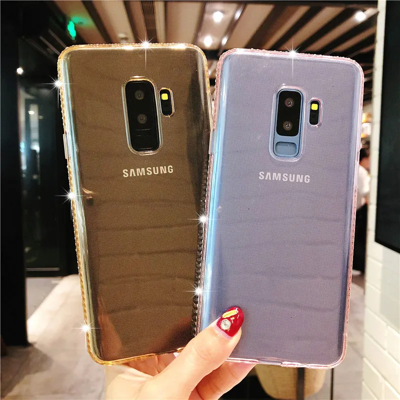 Алмазный чехол для телефона Samgung Galaxy S9 S8 Note 9 J3 J5 J7 Pro A3 A5 A7 2015 2016 2017 J2 Prime Grand Plus
